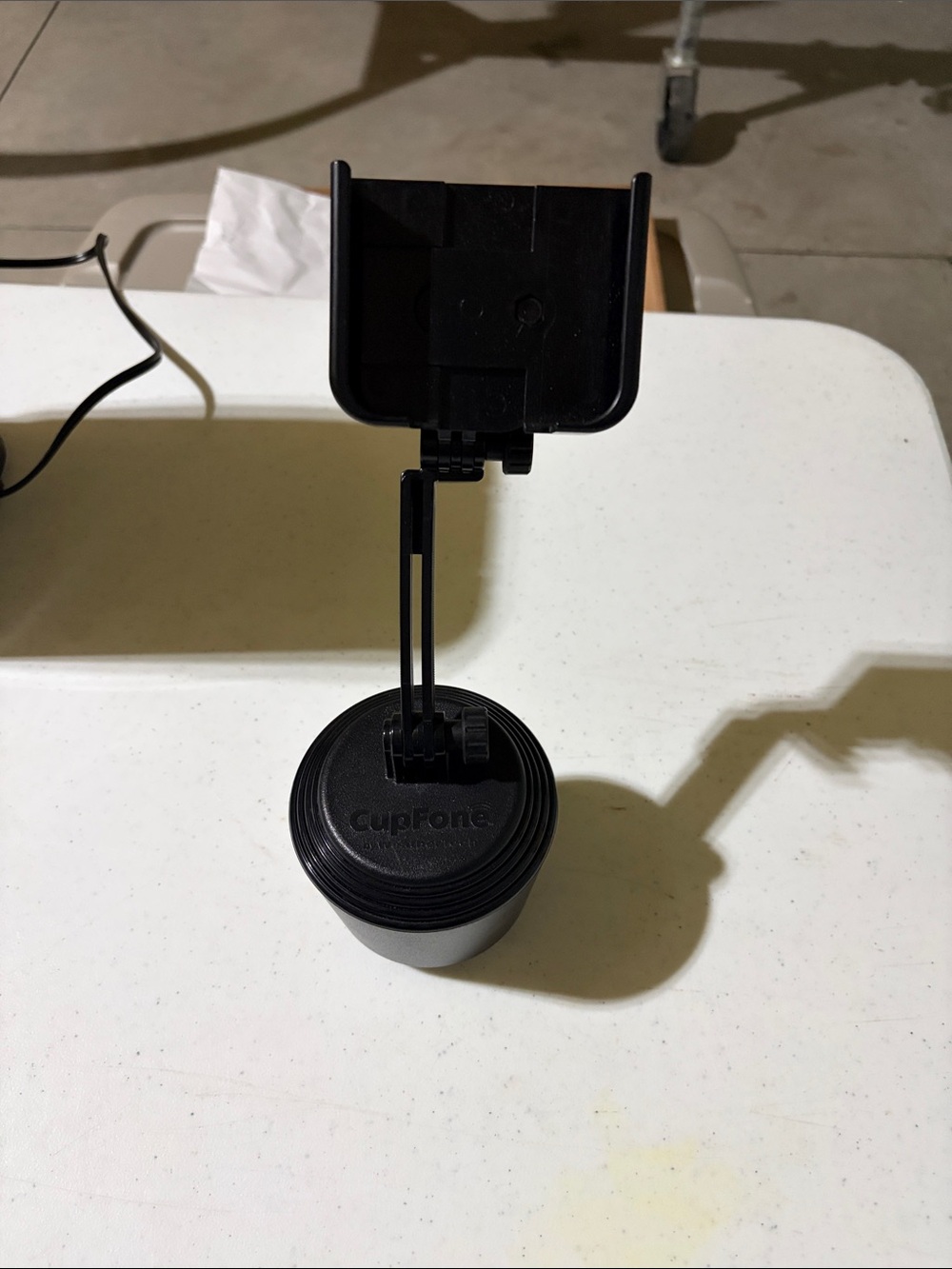 Weather Tech CupFone Black Adjustable Cup Holder